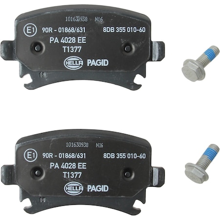 Pagid Brakes Disc Brake Pad, 355010601 355010601